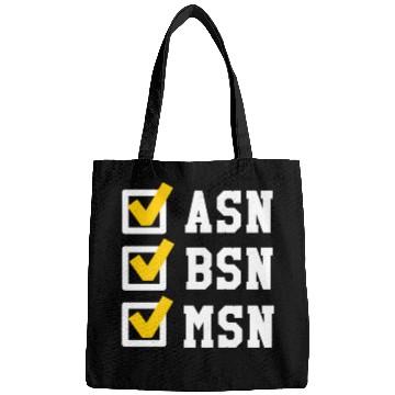 Discover Asn Bsn Msn Nursing Degree Checklist Graduation Bags