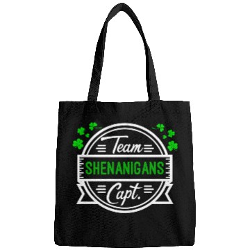 Discover Shenanigans Team Captain ShamrocSt PatricDay Bags