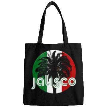 Discover Jalisco Mexico Flag Native Palm Tree Mexican Bags
