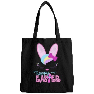 Discover Happy Easter Bunny Sleeping Face Christian Bags