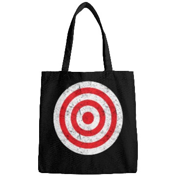 Discover Print On Back Bullseye Target Bulls Eye Fun Bags