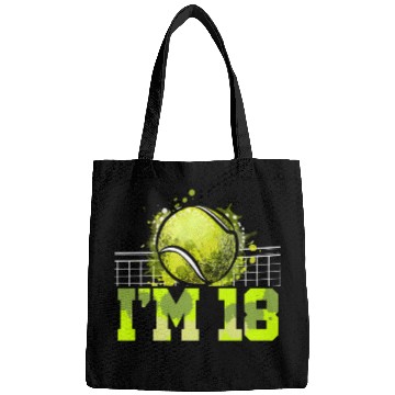 Discover I'm 18 Racket Sports Tennis Player Teen 18th Bags