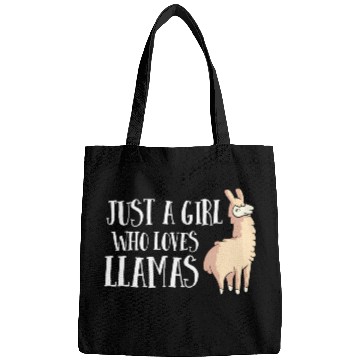 Discover Llama Just A Who Loves Llamas Bags