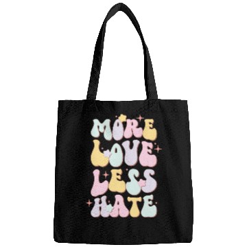 Discover More Love Less Hate, LGBT Pride Month Bags