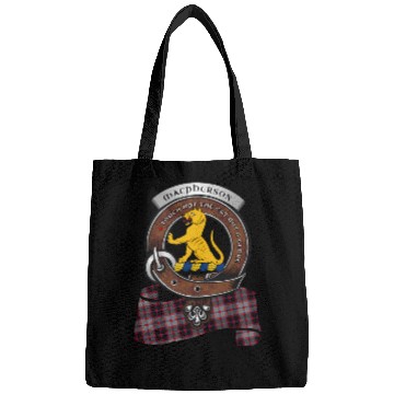 Discover Macpherson Scottish Clan Badge Tartan Bags