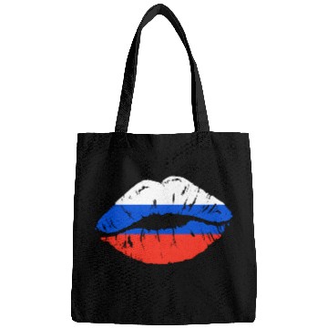 Discover Russian Flag Lips For Russians Russia Bags