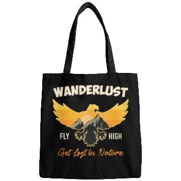 Discover Wanderlust Mountaineer Hiking Mountain love Bags