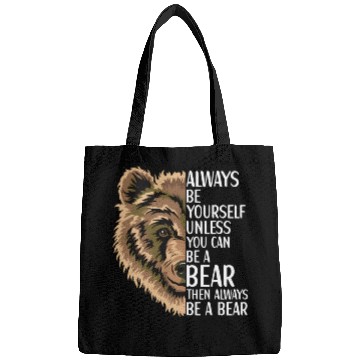 Discover Bear Grizzly Wildlife Animal For Bags