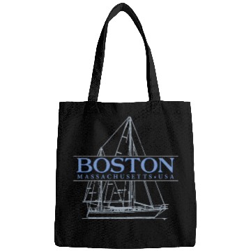 Discover Boston Massachusetts Sailing Bags