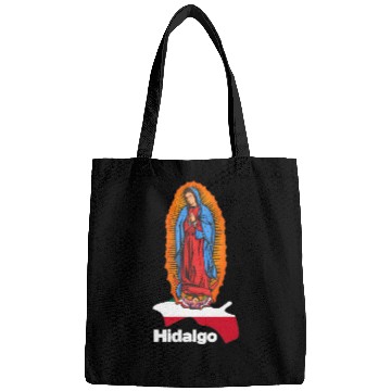 Discover Virgen De Guadalupe With Hidalgo Mexico Bags