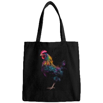 Discover Chicken Colorful Farmer Bags