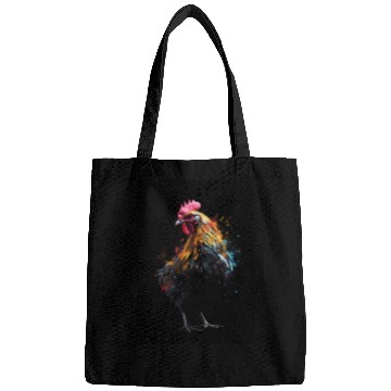 Discover Chicken Colorful Farmer Bags