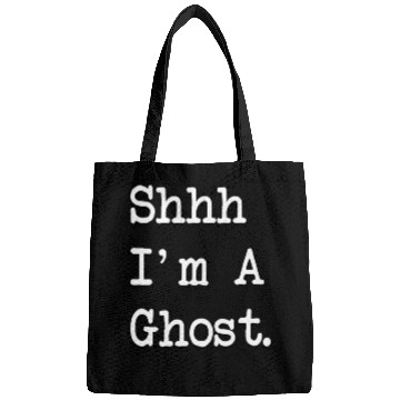 Discover Shh I'M A Ghost Bags