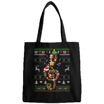 Discover Music Note Ugly Musical Teacher Sing Carol Bags