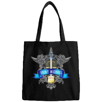 Discover Saint Michael Patron Saint of Police Officers Bags