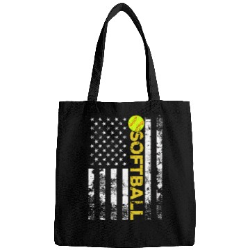 Discover American Flag Softball Team Bags
