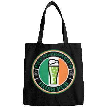 Discover Pat Mccrotch'S Irish Pub Green Beer St Patric Day Bags