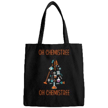 Discover Christmas Science Teacher Chemistry Scientist Bags