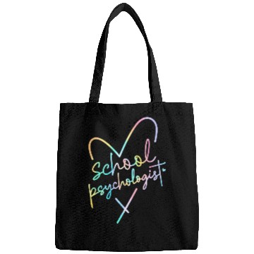 Discover School Psychologist Back To School Mental Health M Bags