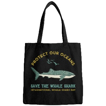 Discover Save The Whale Sharks Protect Our Oceans Bags