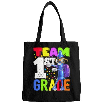 Discover Team 1st Grade Flossing Crayon Back to School Kid Bags