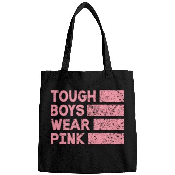 Discover Tough Boys Wear Pink Breast Cancer Awareness Bags