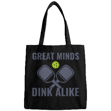 Discover Pickleball Great Minds Dink Alike Funny Pickleball Bags