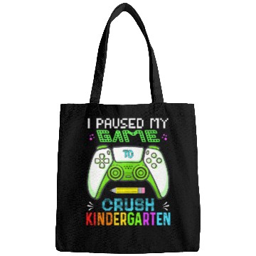 Discover Kindergarten gamer first day back to school gaming Bags