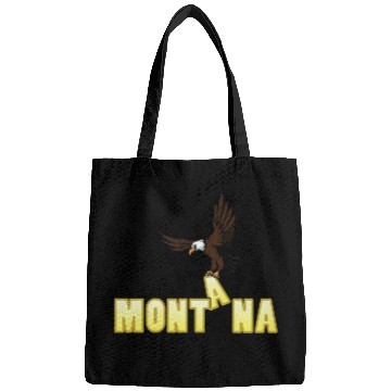 Discover Bald Eagle Bird In Montana Bags