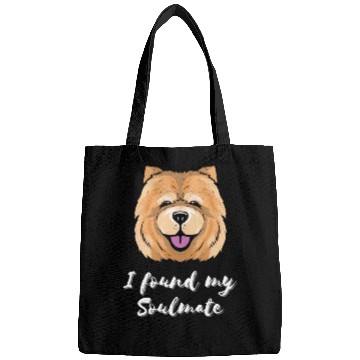 Discover Chow Chow Dog Soulmate Puppy Dog Lover Bags