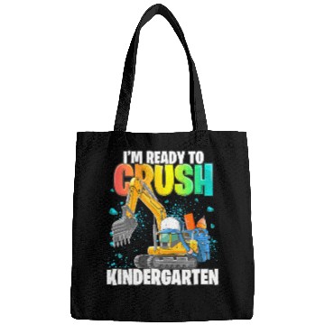 Discover Kindergarten Excavator Construction Back to School Bags