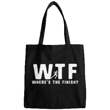 Discover Wtf Where'S The Finish Running Bags