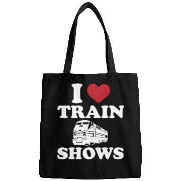 Discover I Love Train Shows Bags