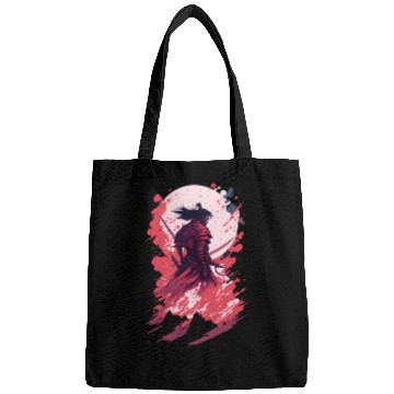 Discover Shadow Samurai: Colorful Chaos Unleashed Bags