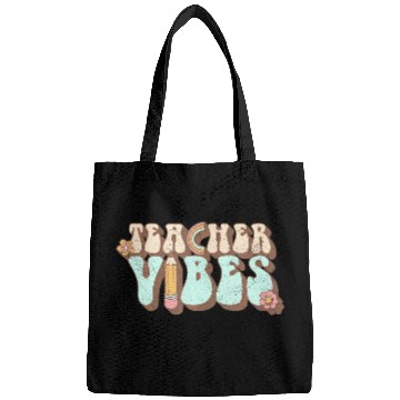Discover Teacher Vibes Back To School Teacher Bags