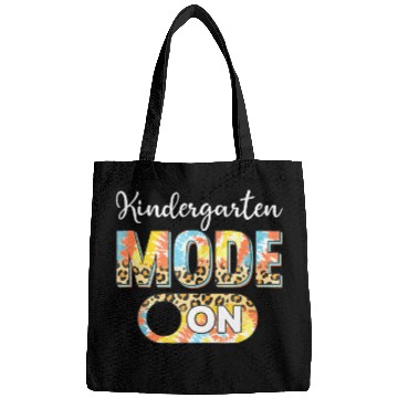 Discover Tie Dye Back To School Kindergarten Mode On Leopar Bags