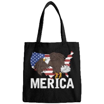 Discover Us Flag Merica Pride Patriot Proud American Bald Bags