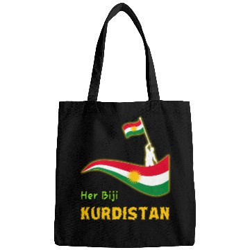 Discover Kurdishkurd Kurdistan Flag Bags
