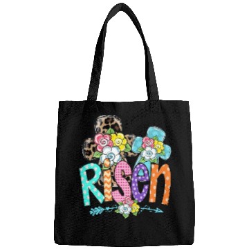 Discover Happy Easter For Christian Mom He Is Risen Leopard Bags