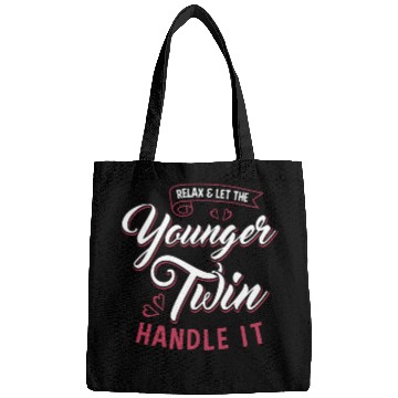 Discover Relax And Let The younger Twin Handle It Siblings Bags