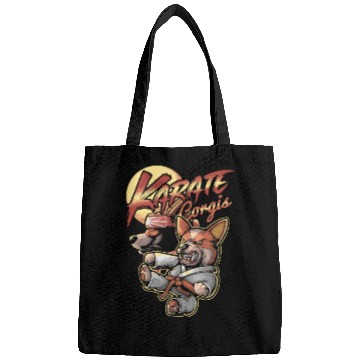 Discover Karate Corgis Bags