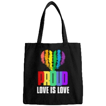 Discover Love is Love Bags Equality Human Rights Proud