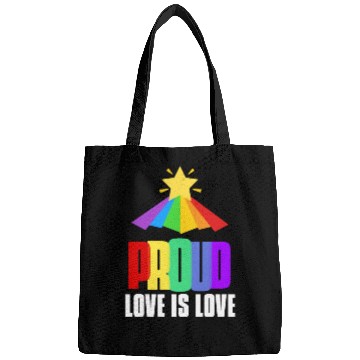 Discover Proud LGBT Bags Love is Love Bags Equality