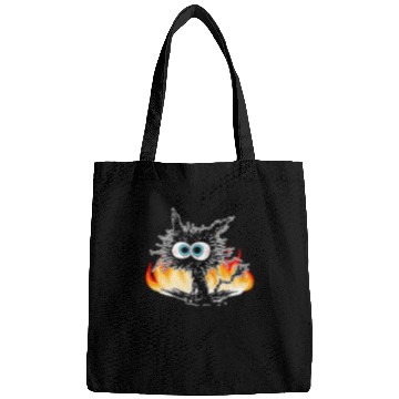 Discover It'S Fine I'M Fine Everything Is Fine Cat Bags