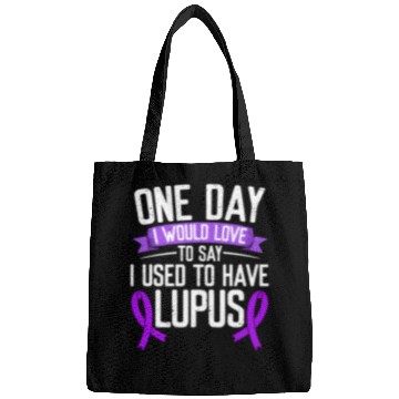 Discover Lupus Awareness Month Purple Ribbon I Used To Bags