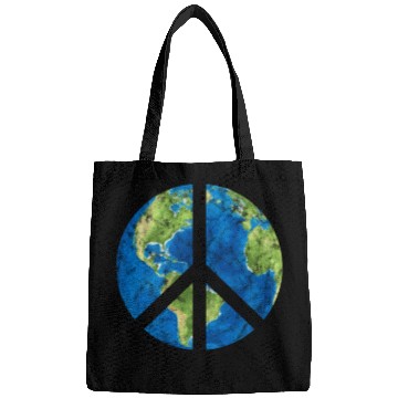 Discover Peace On Earth World Peace Sign Bags