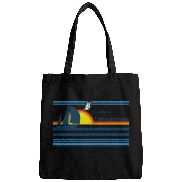 Discover Beach 70S 80S Island Sailing Sunset -Tur And Bags