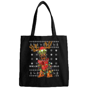 Discover Ugly Lights Rottweiler Dog Puppy Bags