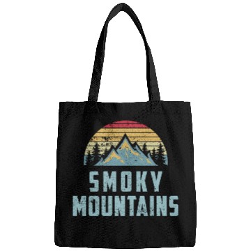 Discover Retro Great Smoky Mountains National Park Bags