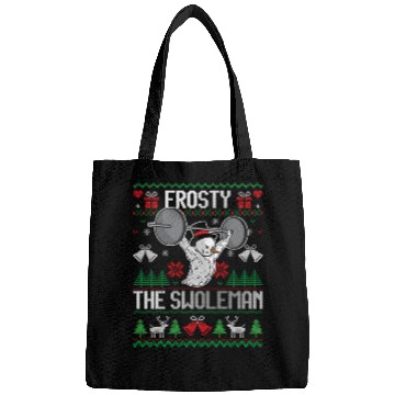 Discover Frosty The Swoleman Ugly Snowman Gym Bags